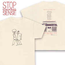 Talking Heads Stop Making Sense Concert Movie 1984 Retro Album 80s Shirt S-5XL