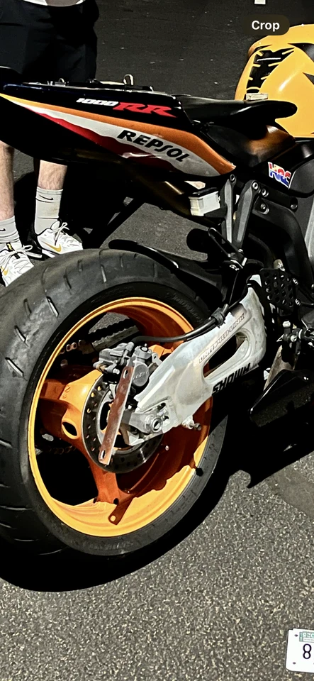 Soporte de reubicación de matrícula plano para HONDA CBR1000 Series 1986-ahora Foto 4 de 4