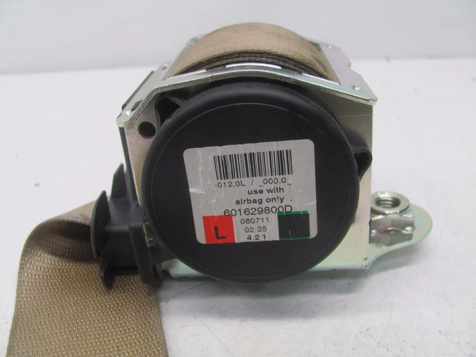04-07 BMW 525i CINTURÓN DE SEGURIDAD RETACTOR CONDUCTOR DELANTERO LADO IZQUIERDO OEM KM601115 Foto 3 de 4