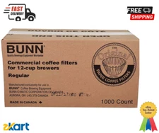 BUNN 12-Cup Commercial Coffee Filters, 1000 Count (Pack of 1)