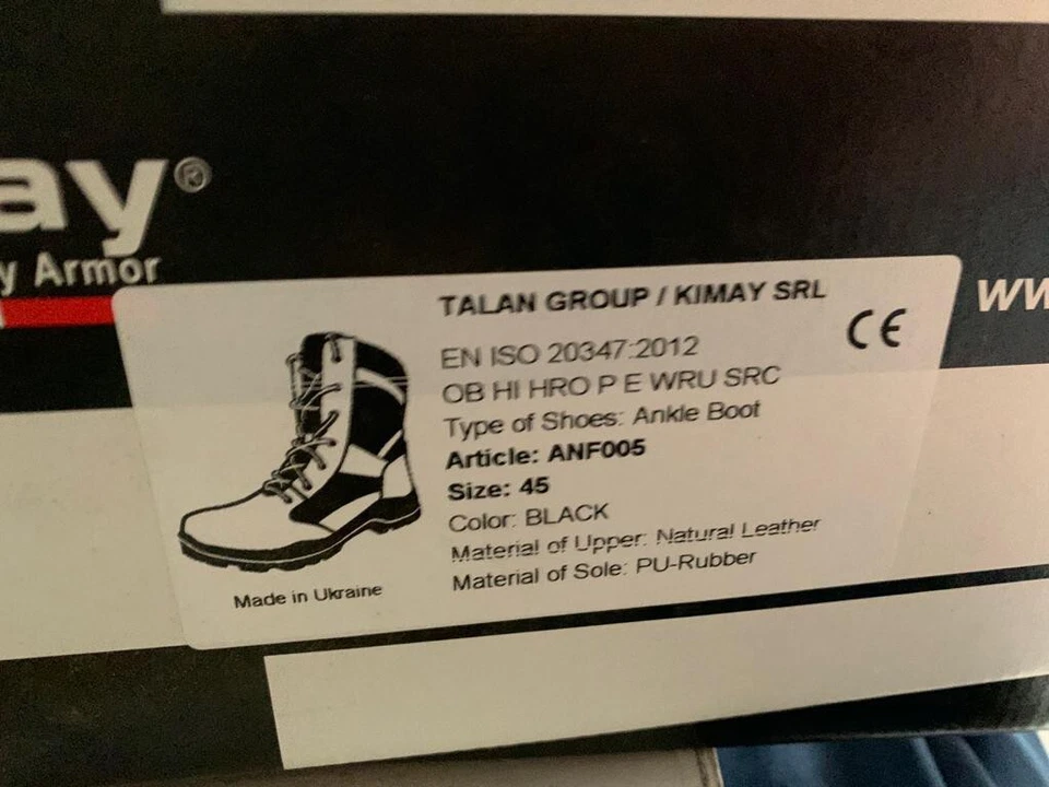 ANFIBI MILITARI KIMAY 45 - Immagine 2 di 2