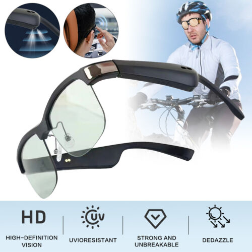 Bluetooth Sunglasses AI Translator Glasses Polarized UV Protection Smart Eyewear