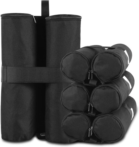 Premium Canopy Sand Bags - Double-Stitched Design for Extreme Weather Resistance - Picture 3 of 11