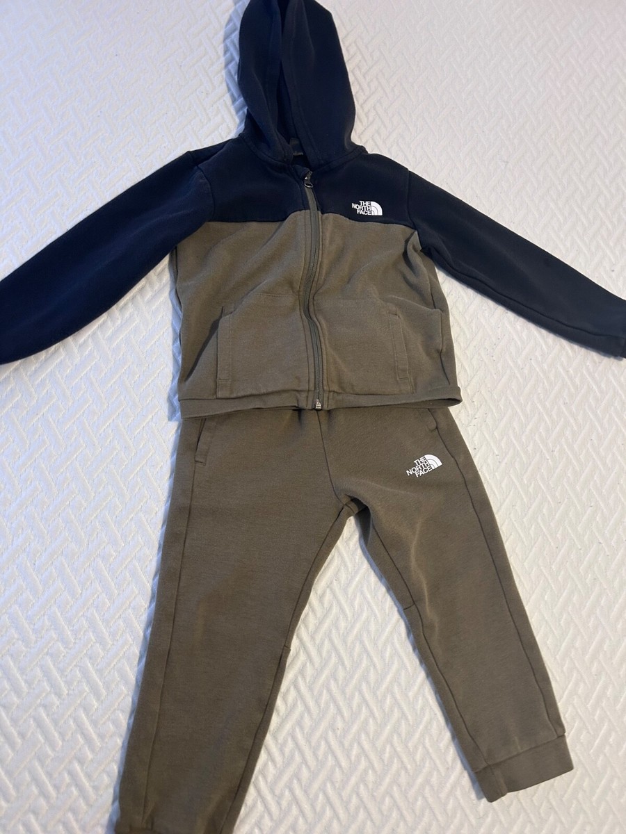 The Northface boys green and black tracksuit age UK