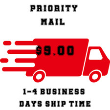 Priority Mail Shipping (1-4 Day) for your Order