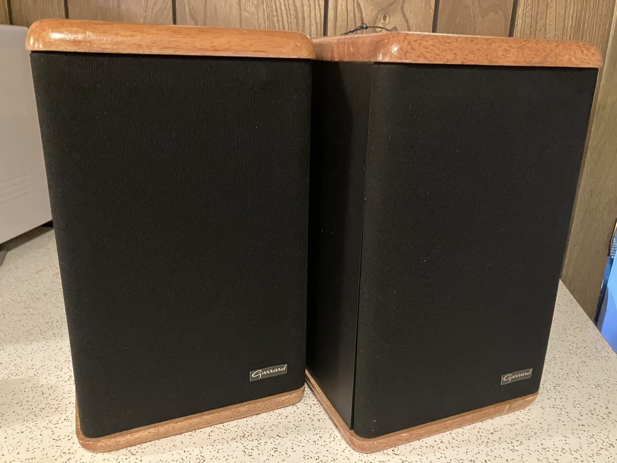 Vintage Garrard 1/4 Two-way 60 Watt Speakers Model GSS816