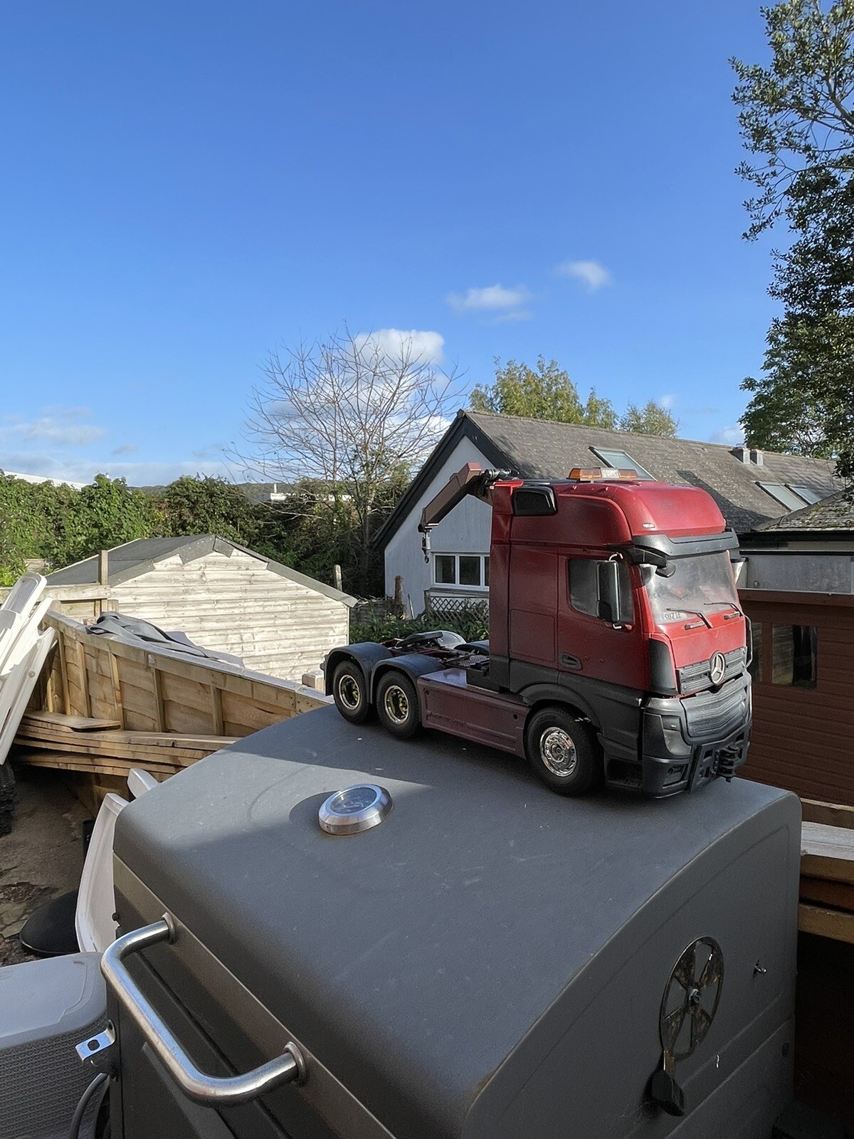 Tamiya Rc Truck And Cattle Trailer eBay