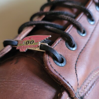 Rare Red Wing Boots 100 Year Anniversary #1905, Sz 11, Moc Toe
