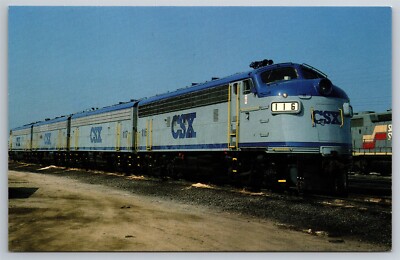 CSX 116 Used For Special Excursions Waycross GA Postcard R12