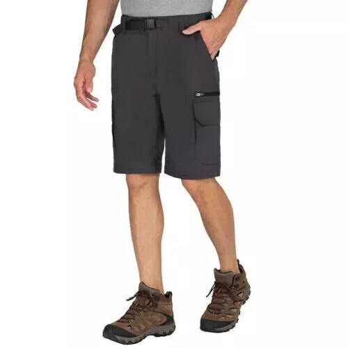 BC Clothing Herren Convertible Stretch Cargo Wanderhose Shorts, Reißverschlusstaschen - Bild 20 von 30