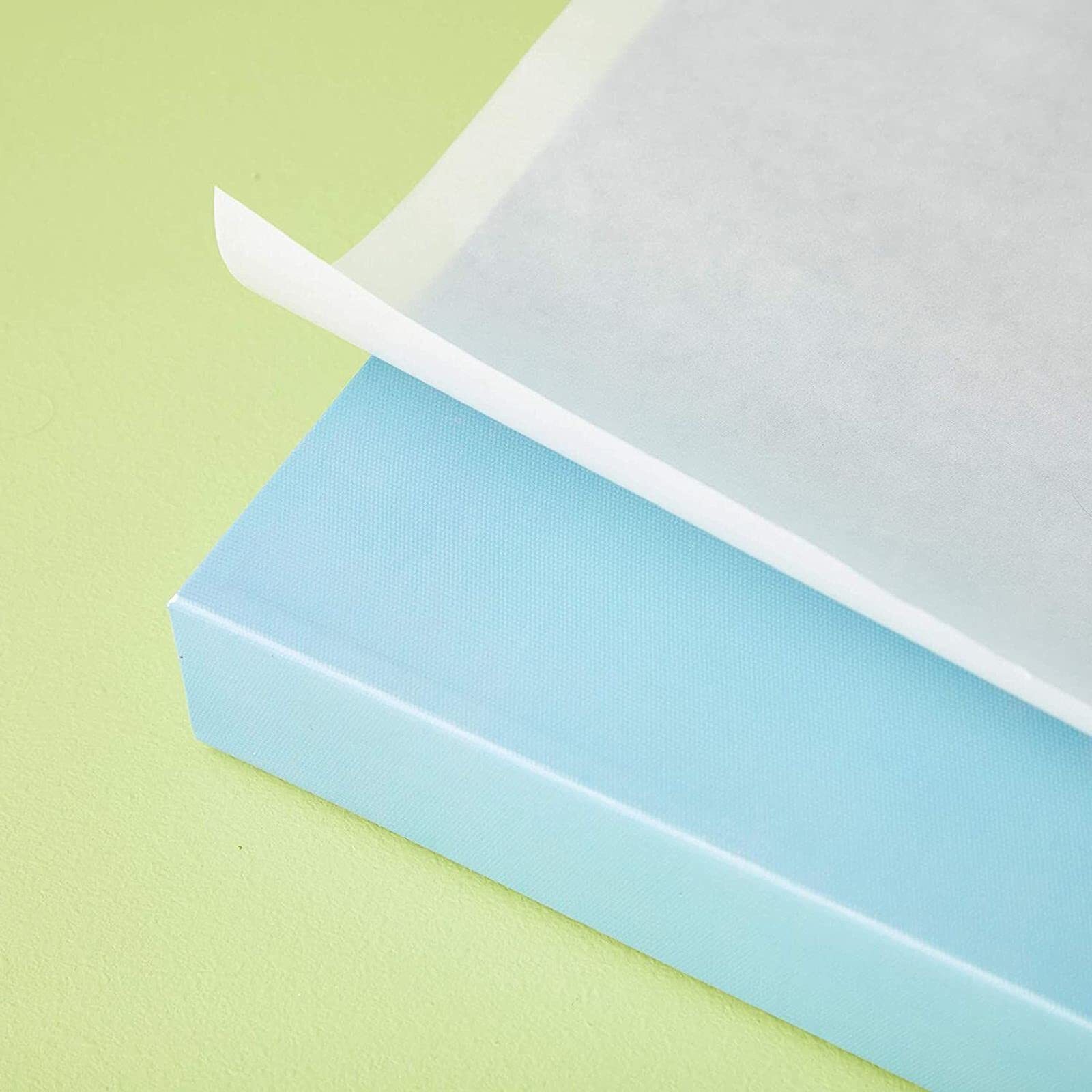 Bright Creations Glassine Paper Roll for Artwork, Transparent Paper Protection