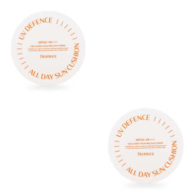 Deoproce UV Defence All Day Sun Cushion SPF50+ PA++++ 25g*2Pcs / FREE SHIPPING