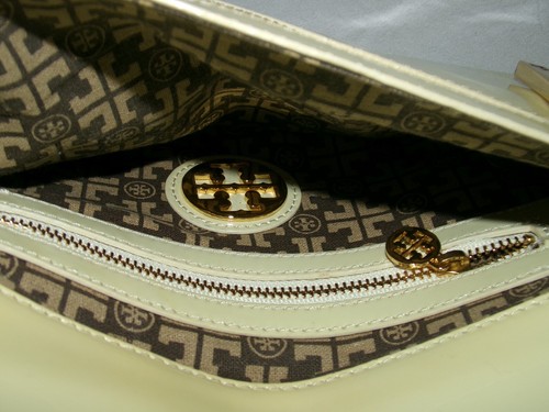 Tory Burch Yellow Patent Leather Clutch - Picture 5 of 5