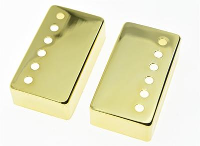 2pcs Gold LP Humbucker Guitar Pickup Cover 52mm Pole Spacing Covers for Les Paul