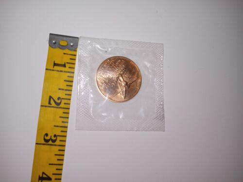 Uncirculated President Woodrow Wilson Commemorative Coin Copper? - Picture 2 of 2
