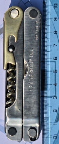 Sehr seltene Mehrzweck Leatherman Flair Leather Sheath 58505 NOS Neu mit Karton - Bild 4 von 21