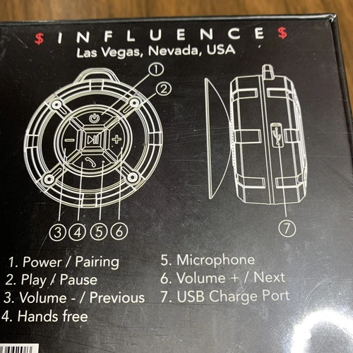 Wireless Waterproof Speaker with Mic Bluetooth Capable by Ice T Holiday-image