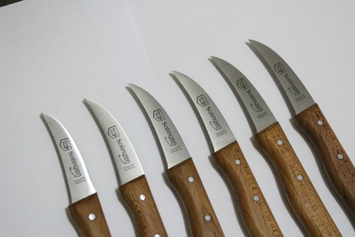 6x solingen- kchenmesser- schlmesser -rostfrei solingen/germany