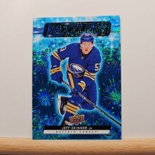 2023-24 Upper Deck Series 1 Hockey Jeff Skinner Dazzlers BLUE Foil card # DZ-30