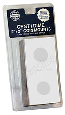 Whitman Paper Coin Mounts Cent/Dime