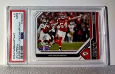 Leo Chenal 2023 Panini NFL Superbowl Champions #27 Card PSA 9 Mint