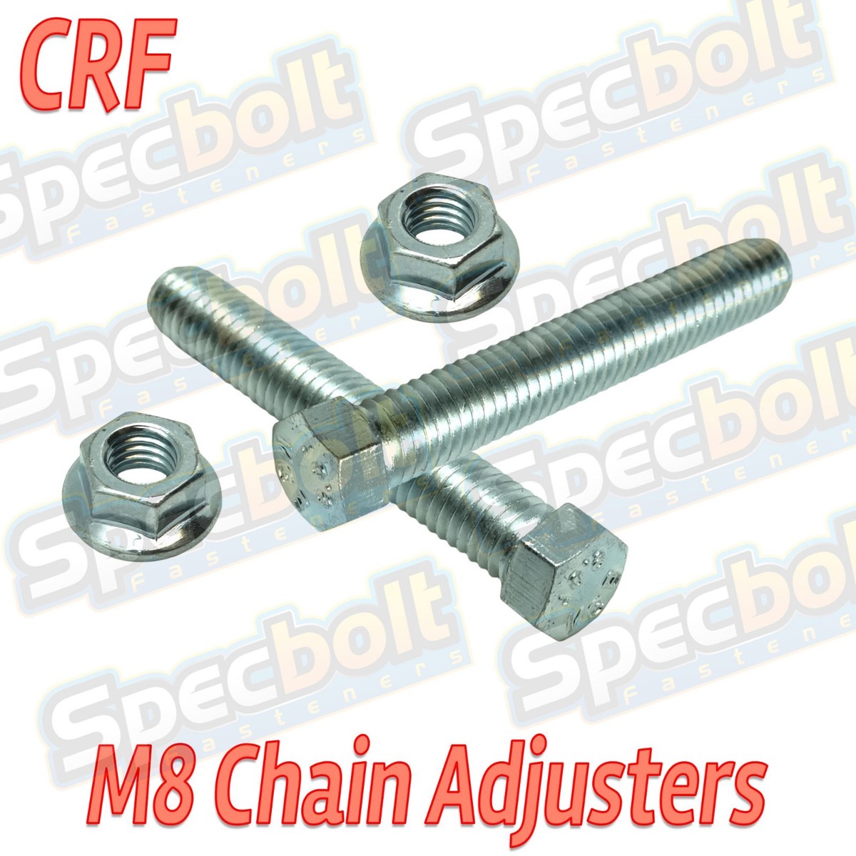 M8 HONDA CHAIN ADJUSTER BOLTS CR125 CR250 CR500 CRF250 CRF450R - Foto 8