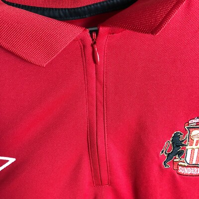 Maillot D'entraînement Sunderland AFC - Rouge - Taille M - Marque Umbro - Occasion Très Bon état