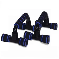1 Pair of Push Up Bars Non-slip Rubber Handles Stands Fitness Exercise Stand