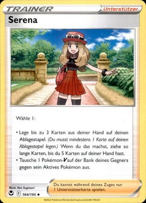 Pokémon Serena Silver Tempest #164 (6533)