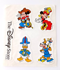 vintage The Disney Store sticker sheet damaged