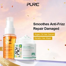 Hair Care Oil Serum Repair Frizz Dry Damaged Smoothing Nourishing Hair Treatment