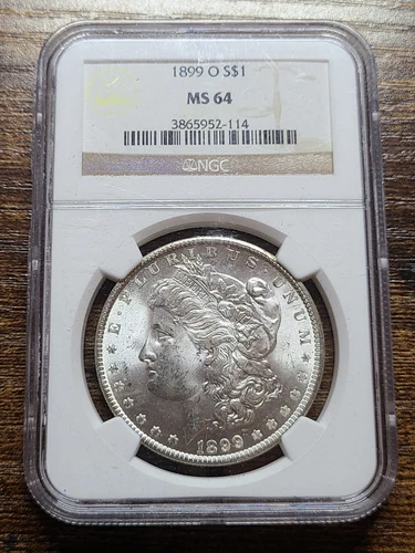 NGC MS64 1899-O New Orleans Silver Morgan Dollar High Grade Mint State Nice Coin