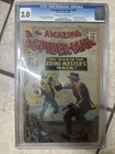 AMAZING SPIDER-MAN #26 CGC 2.0 Low Grade  1965 1ST APP OF PATCH 1965 Stan Lee🔥