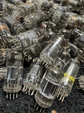 125 Vintage New Old Stock Tubes GE Sylvania RCA And More Multiple Numbers