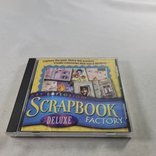 Art Explosion Scrapbook Factory Deluxe 2001 Windows 95 98 NT 2000 XP CD Rom pc1