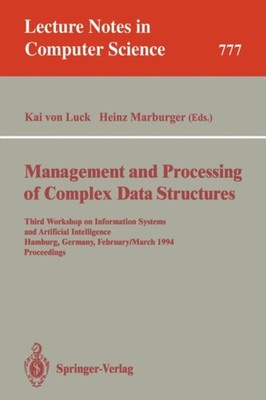 Luck - Management and Processing of Complex Data Structures   Third Wo - X555z