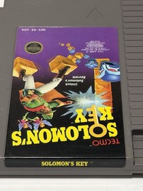 Nintendo NES Tecmo Solomon's Key Authentic Game Cartridge