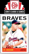 2013 Topps Heritage Minor League J.R. Graham Rookie Mississippi Braves RC #6
