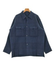 JACQUEMUS Blouson Jackets Other Navy Check Pattern S 2200595054039