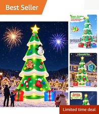 Massive 20FT Inflatable Christmas Tree - Easy Setup with Dazzling Lights