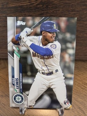 2020 Topps Series One Advanced Stat /300 Kyle Lewis Rookie Variation RC #64 MINT