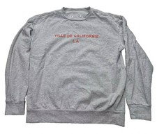 Hauste Harte Jumper Pullover Men's Grey Long Sleeve Size 44