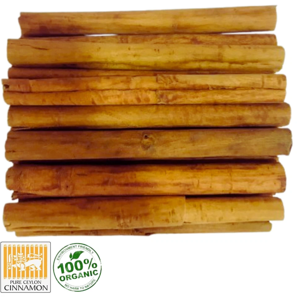 Palitos de canela de Ceilán 100 % puro fresco orgánico de alta calidad True Alba Sri Lanka Foto 2 de 4