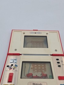 LCD MICKEY and DONALD Multi Screen Nintendo Game Watch DM-53 Handheld Console 34