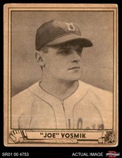 1940 Play Ball #144 Joe Vosmik Dodgers 2 - GOOD