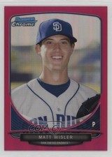 2013 Bowman Chrome Prospects Magenta Refractor /35 Matt Wisler #BCP149 2k3