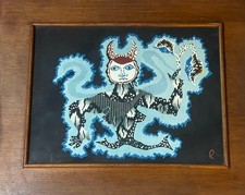 Jean Lurçat (1892–1966) – Lithographie en couleurs - La vierge - 1959