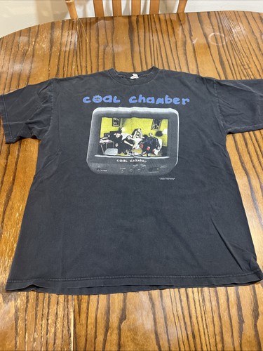 Coal Chamber Vintage 1998 Blue Grape Shirt Black Men's XL