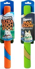 Chuckit Interactive Dog Toy Ultra Fetch Stick Day Night Bundle, Pack of 2