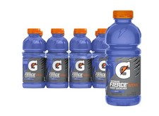 Gatorade Thirst Quencher, Fierce Grape, 20 Fl Oz Pack of 8